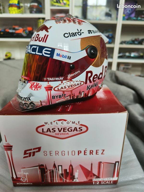 Helmet 1/2 Sergio Perez Gp Miami 2023 (image 6)