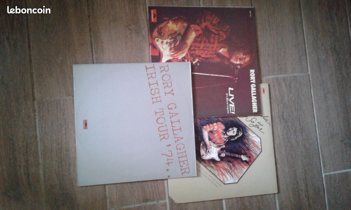 3 vinyles de Rory Gallagher (image 1)