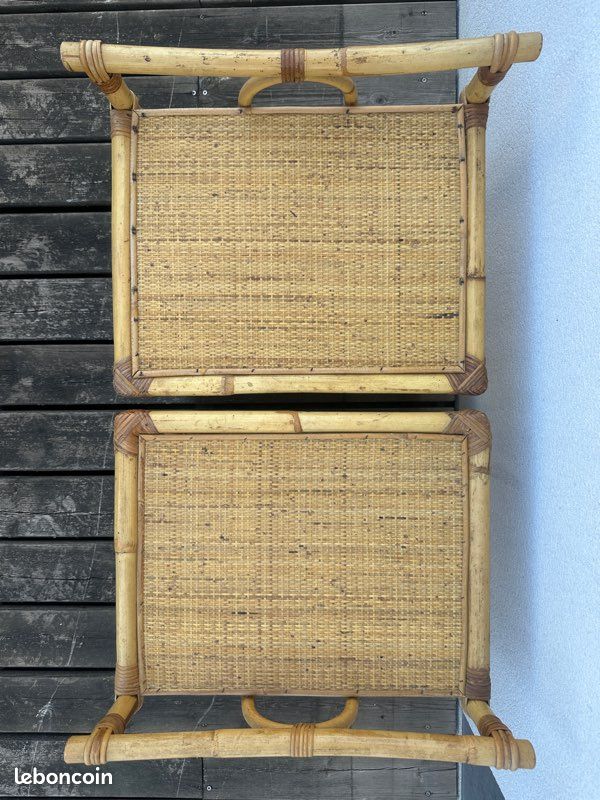 2 chevets rotin et osier (image 6)