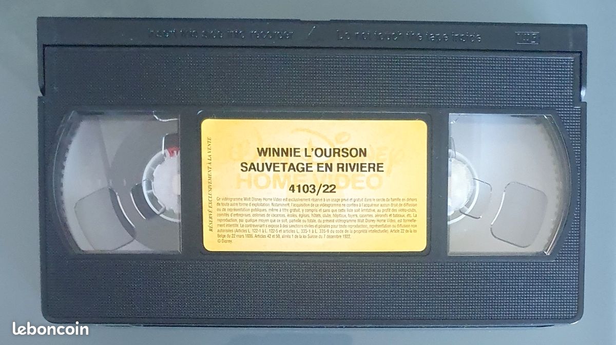 Divers Cassettes VHS Disney, Vintage, À l'unité au Choix (image 11)