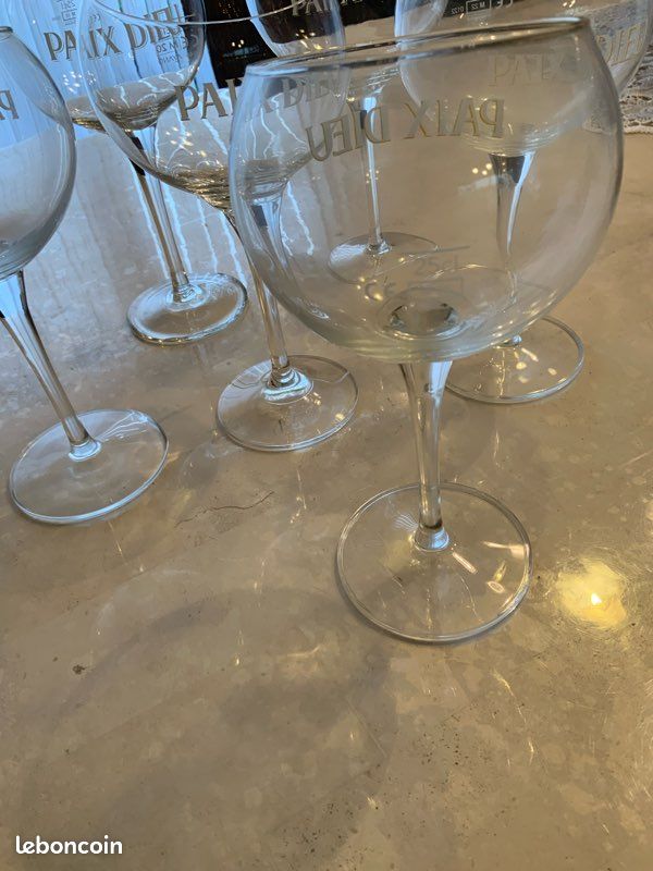 Lot De 2 Verres à Bière PAIX DIEU - 25 Cl, Verre