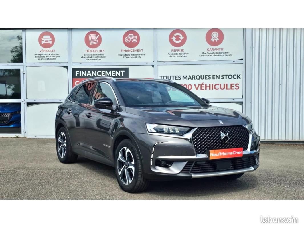 DS 7 Crossback So Chic inspiration RIVOLI Noir Basalte 1.5 BlueHDi 130cv EAT8 SURÉQUIPÉE (image 1)
