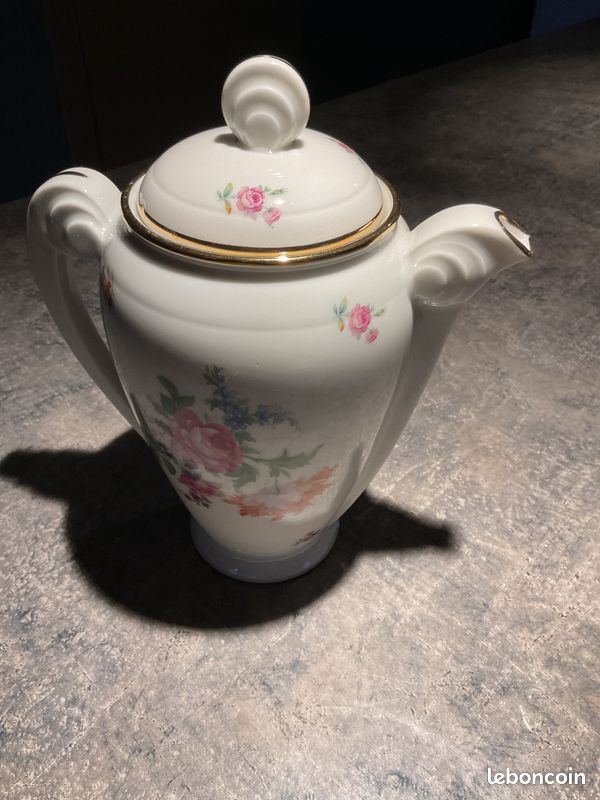 Cafetière théière porcelaine de limoges (image 2)