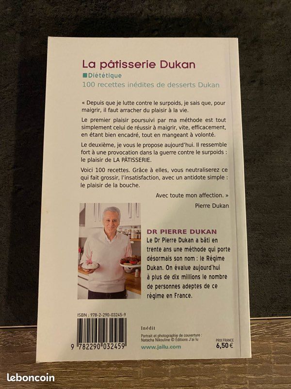 Livre La pâtisserie Dukan (image 2)