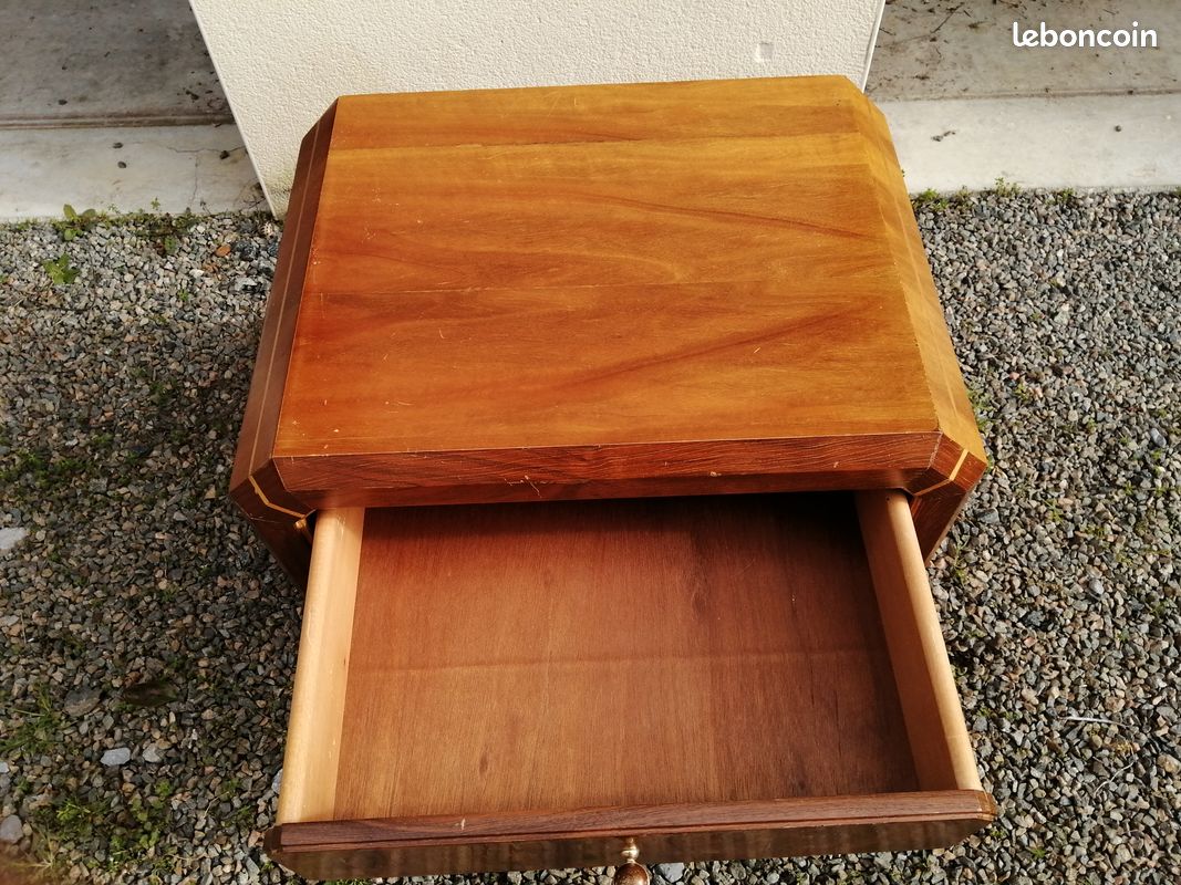 Table de chevet, bout de canapé années 30-50 (image 12)
