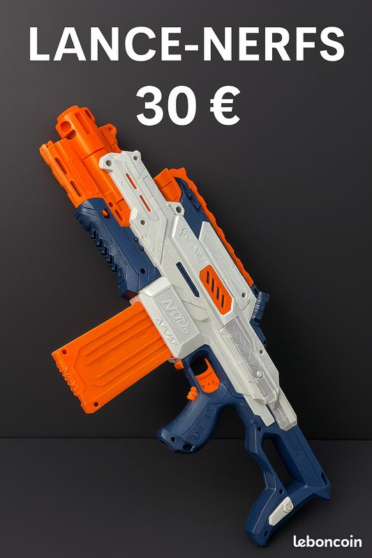 Nerf CAM ECS-12 - Jeux & Jouets