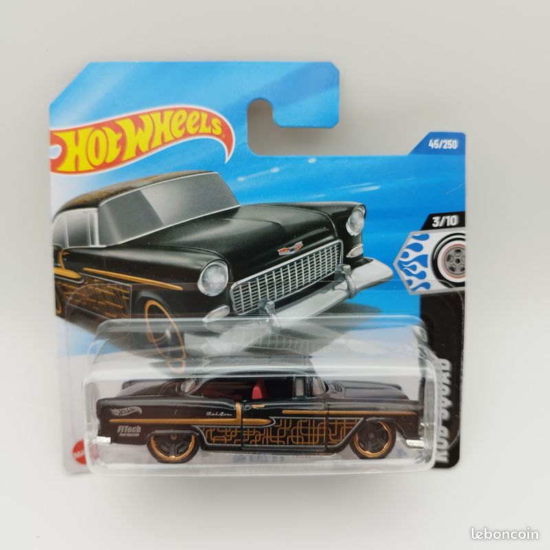 Hot Wheels 1/64 Chevy ’55 Bel Air – Rod Squad - Mainline 2025 - Neuf (image 1)