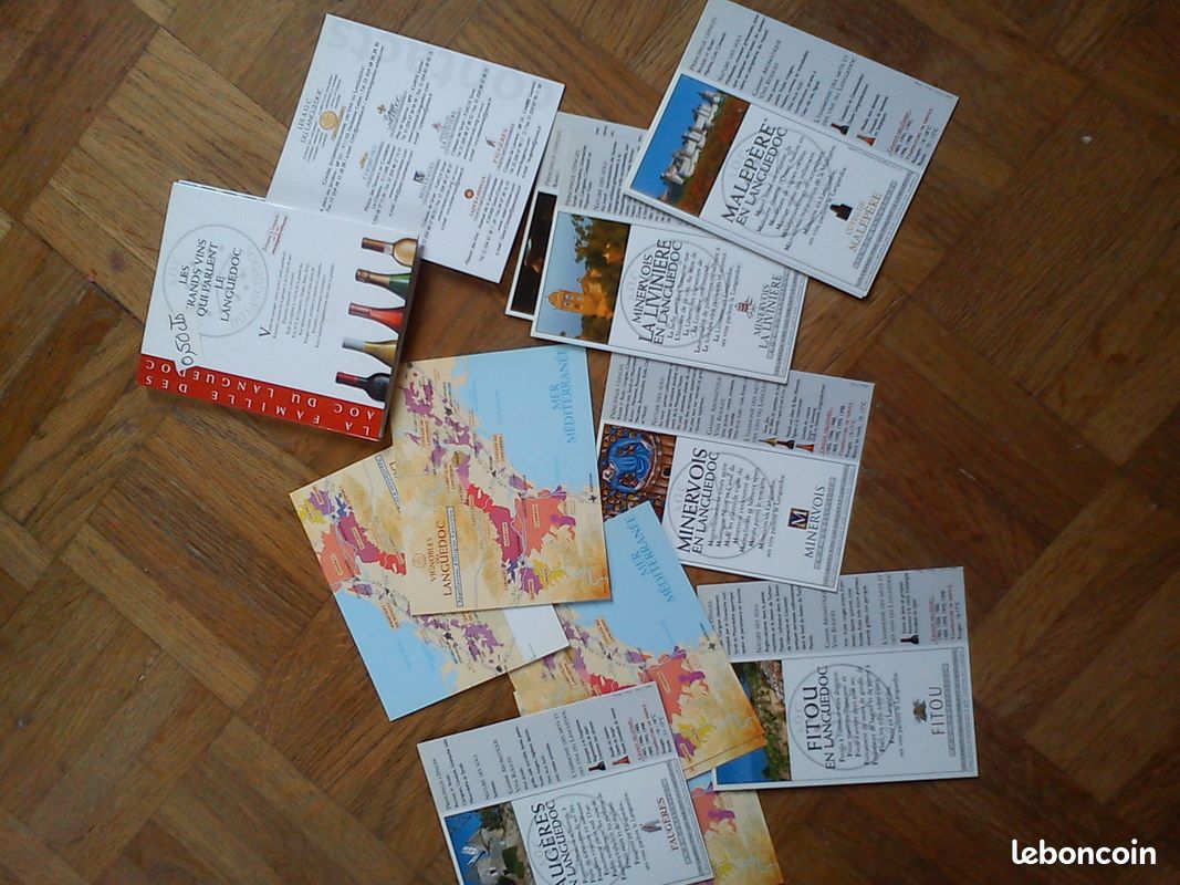 12 mini fiches de vins - Perth60au (image 1)
