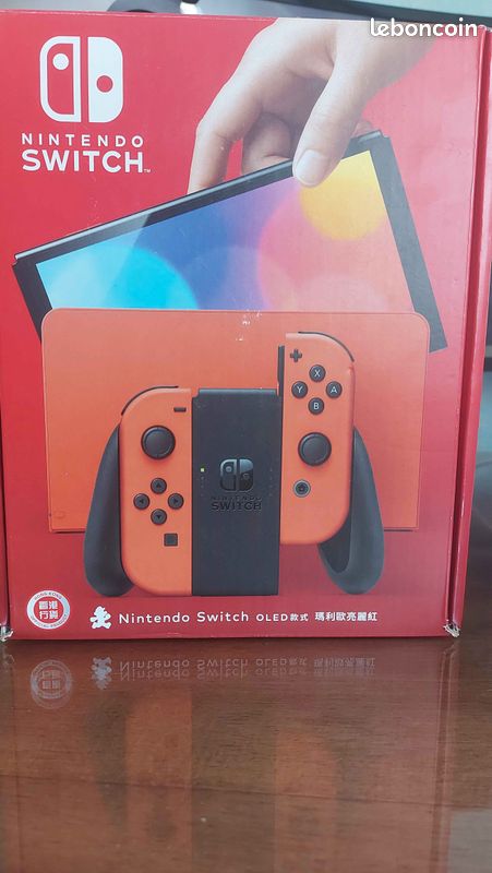 Nintendo switch OLED Mario rouge edition (prix negociable) (image 3)