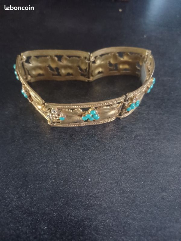 Bijoux collier et bracelet plaqué or (image 3)
