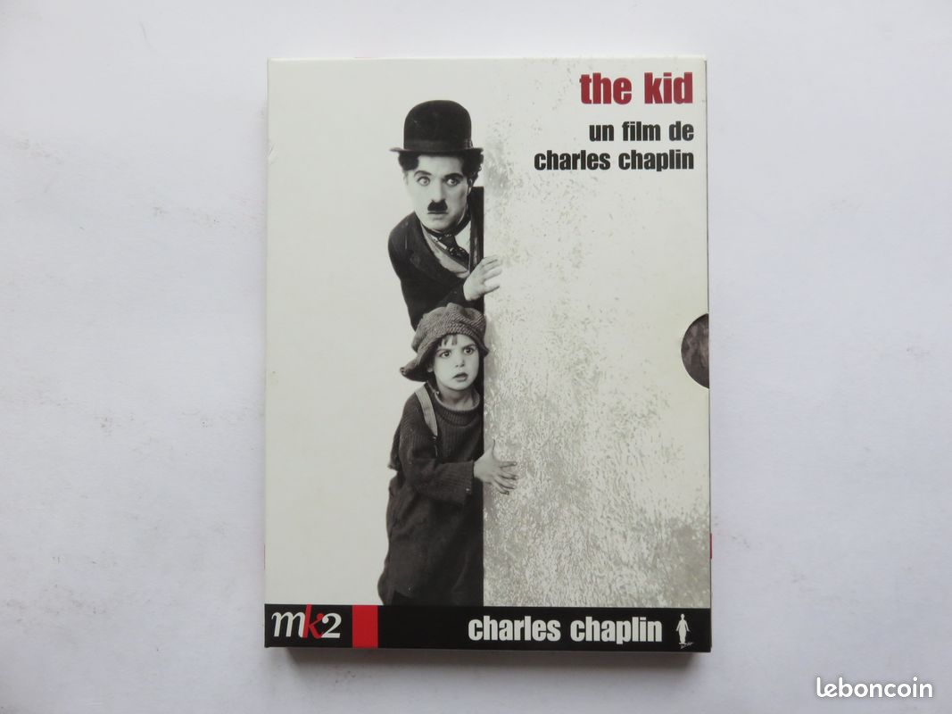 DVD jeunesse : Charles Chaplin "The Kid" - Édition Digipack 2 DVD [Inclus un livret de 8 pages] (image 1)