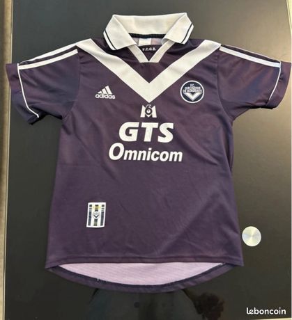 Lot Vintage Girondins De Bordeaux 1995 : Maillot + Short + Chaussettes Asics Taille L (Rare)