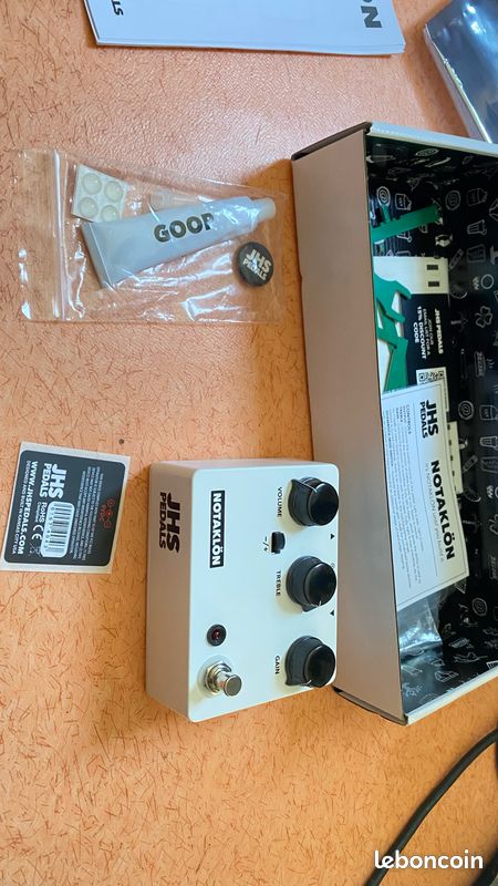 Pédale boutique rare clone de Klon Centaur JHS NOTAKLÖN ( josh 