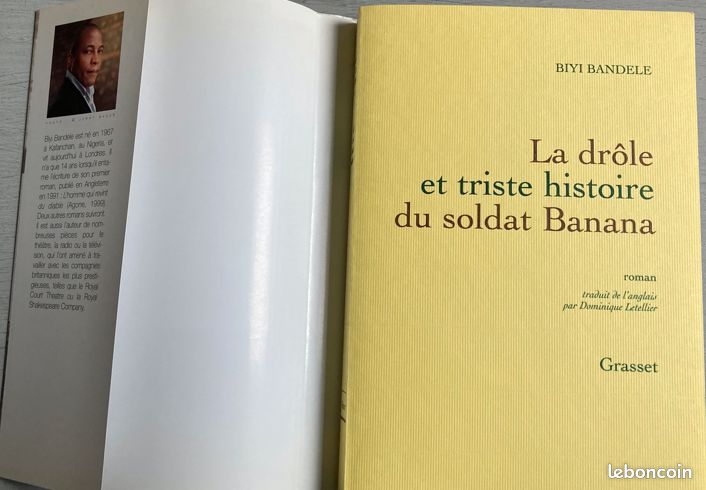 La Drôle et Triste Histoire du Soldat Banana par Biyi Bandele (Grasset-2009) (image 2)
