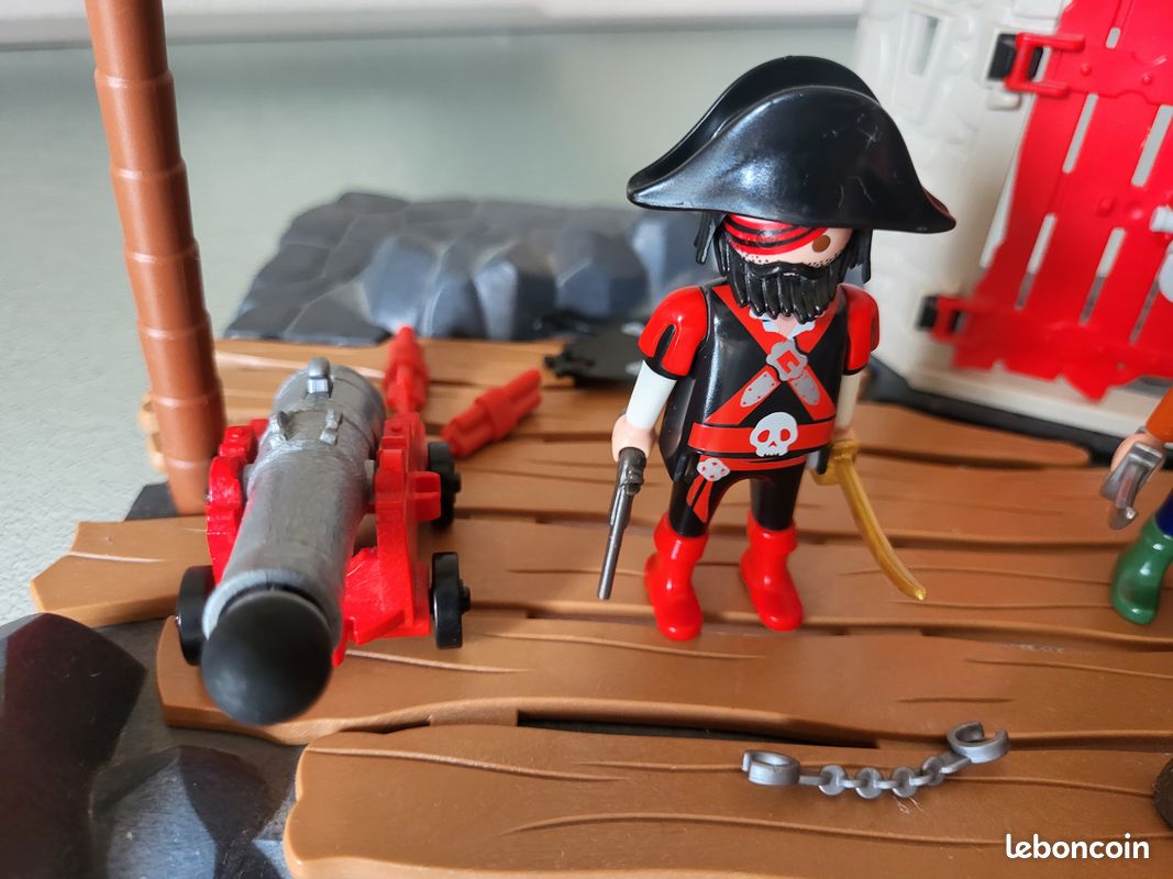 Playmobilile des pirates et barque (image 4)