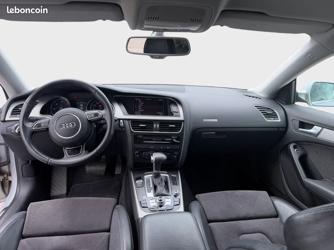 Audi A5 Sportback 3.0 V6 TDI Quattro 245 Quattro S tronic Ambition luxe – GPS, Cuir/Alcantara, Xénon, Radar AV/AR (image 9)