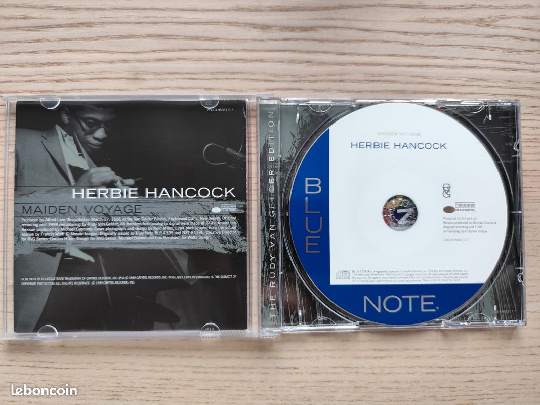 Herbie Hancock - Maiden Voyage CD (image 3)