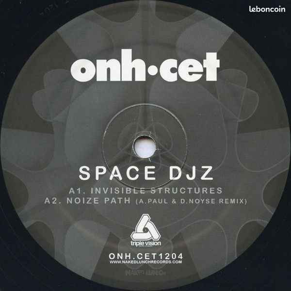 Space Djz - ONH.CET 1204 (Vinyle) Techno (image 1)