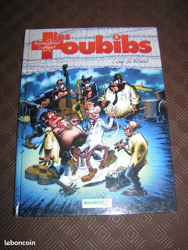 BD : Les toubibs # 05 _ Coup de blouse (image 1)