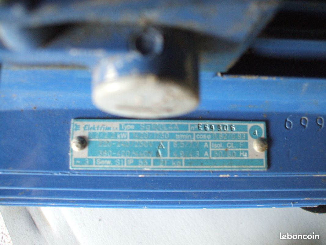 Moteur Electrique 220/380 Volts (image 3)