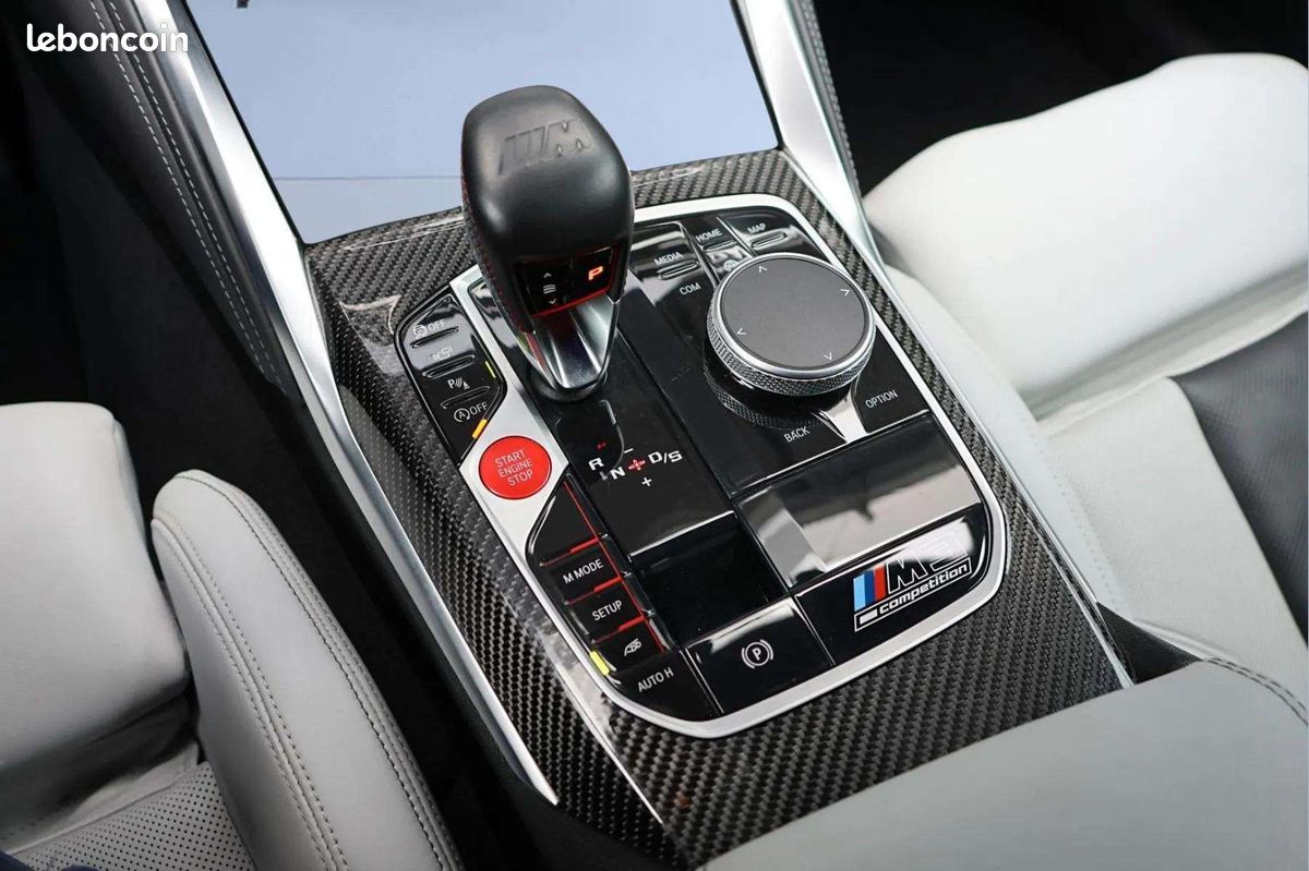 BMW M3 Competition 510 ch * Carbone Extérieur * Laserlight * Harman Kardon * HUD * Brooklyn Grey (image 17)