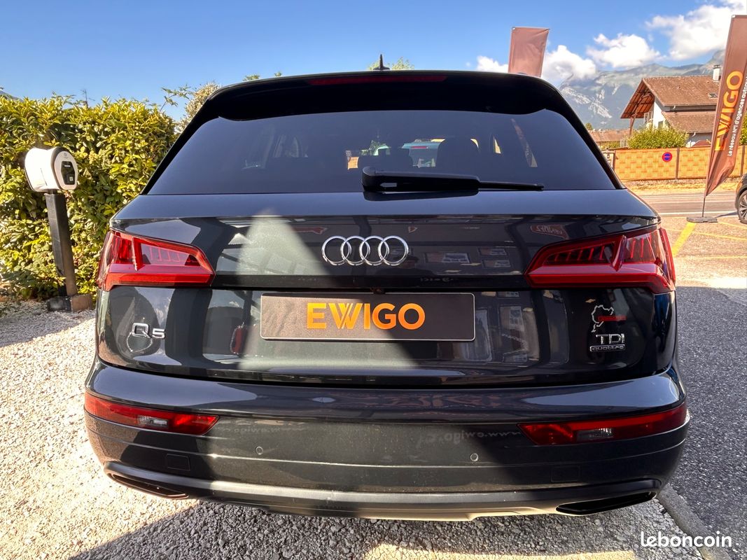 Audi q5 3.0 v6 tdi 286ch tiptronic 8 quattro s line - attelage élèctrique - carplay (image 20)