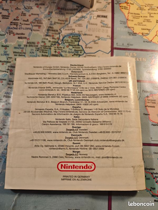 Zelda The Minish Cap boite vide et notices (image 10)
