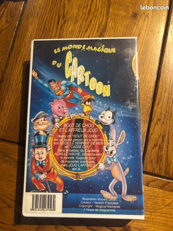 Cassettes VHS dessins animés (image 4)