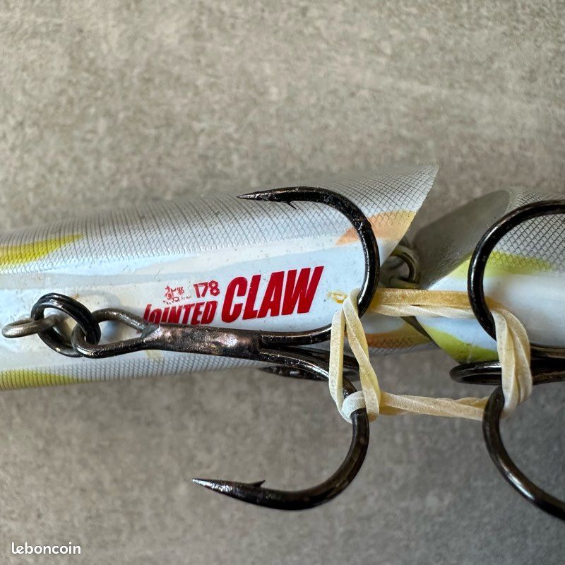 Gan Craft Leurre Flottant à Griffe Articulée 178 Type F 10 (0827