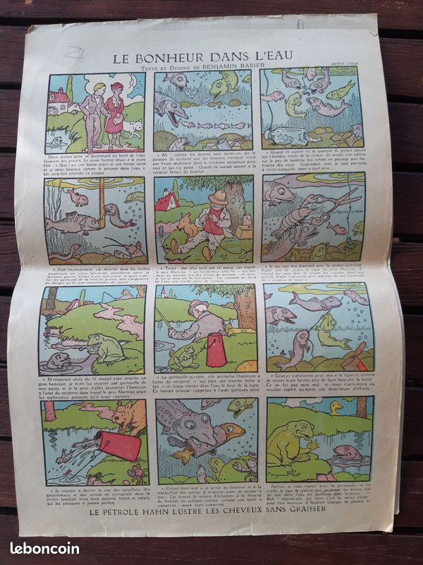 ANCIEN JEU LOTO Illustré 8 Planches des Barbaresques Vintage Livraison