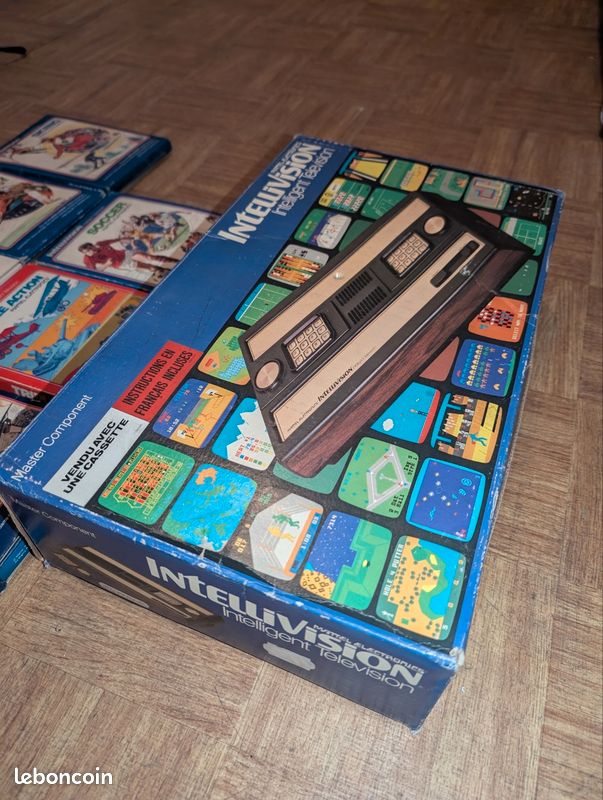 Publicité Mattel Intellivision des années 80 - France