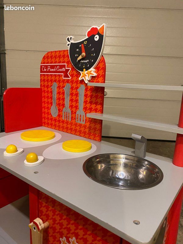 Cuisine jouet enfant en bois Maxi Cooker Reverso Janod - Dröm