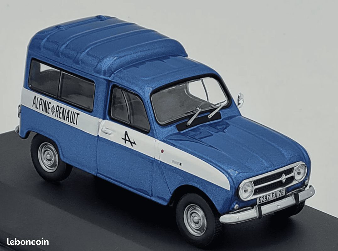 Miniature Odeon 166 1/43 Renault 4 L Fougonnette Assistance Alpine Miniature Odeon 166 1/43 Renault 4 L Fougonnette Assistance Alpine