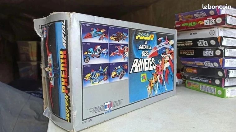 Super Phenix Métal Force G Bataille Des Planètes Ceji 1980 Singapour