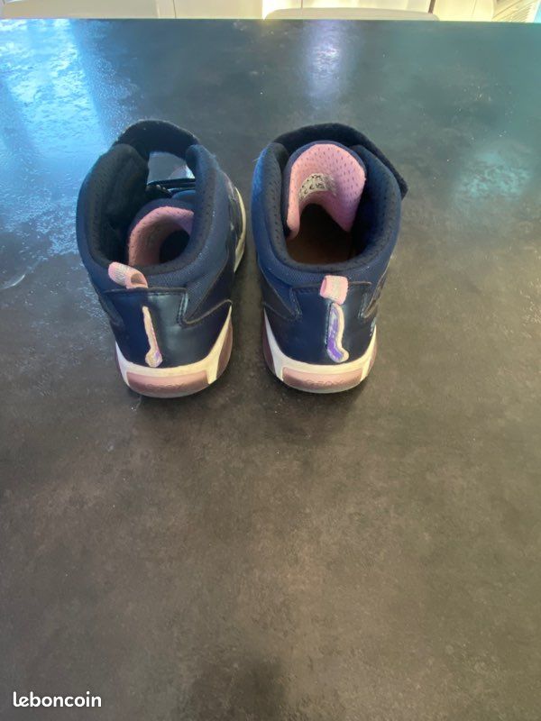 Sneakers geox haute fille très bon état (image 2)