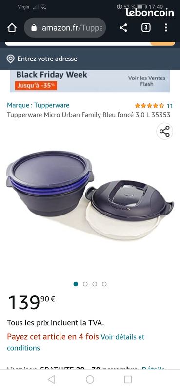 Cocotte tuperware (image 1)