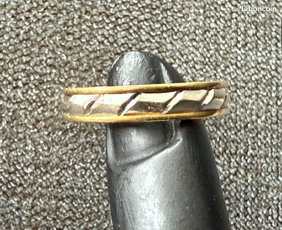 Alliance Or 18 Carats Taille 57 - Bague Occasion Or Jaune
