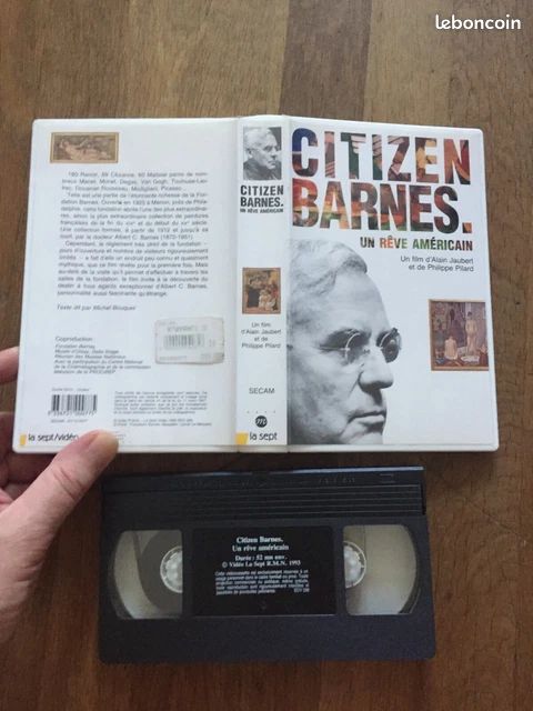 VHS Citizen Barnes, un rève américain film d'Alain Jaubert et Philippe Pilard (image 1)