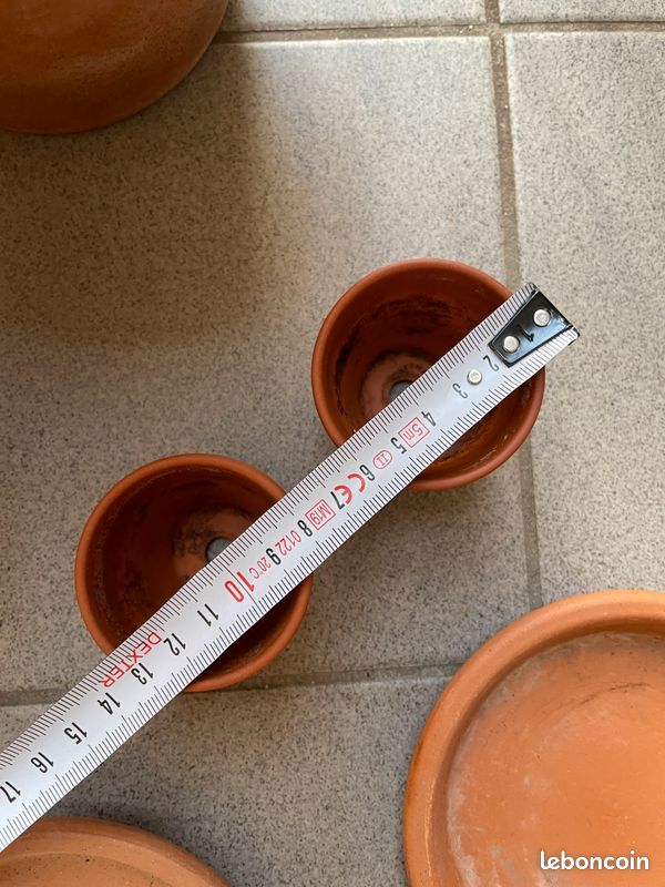 Lot pots terre cuite (image 8)