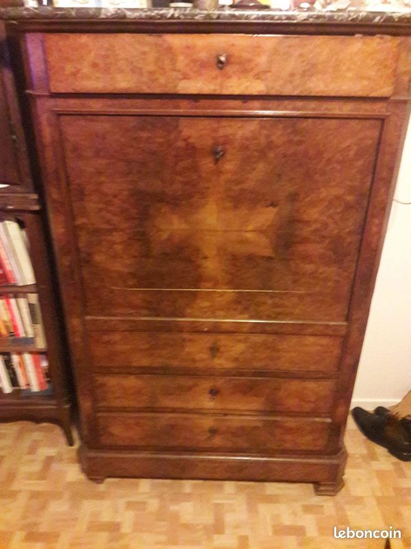 A vendre secrétaire en noyer (image 2)