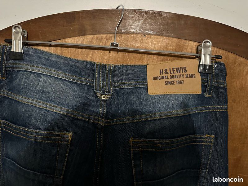 Jeans marque Harris & Lewis Dept taille 40 (image 4)