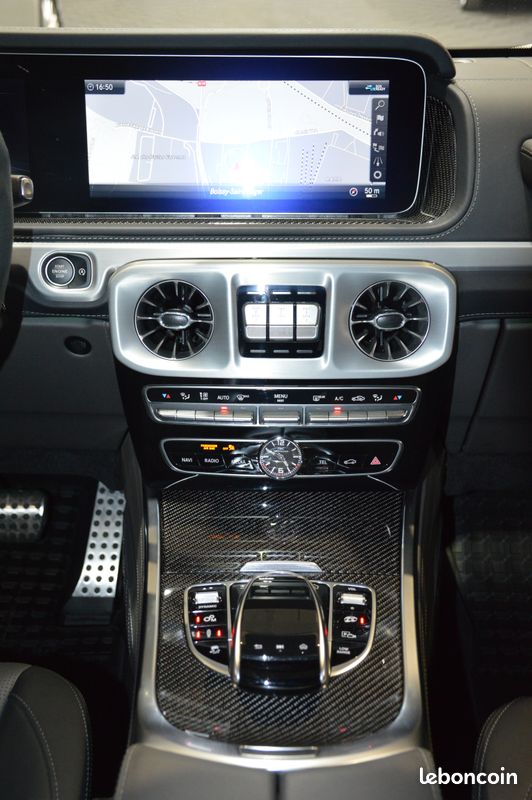 MERCEDES CLASSE G IV 63 AMG V8 585 EDITION LIMITEE STRONGER THAN TIME-35.980km-1ère Main-Origine France-Burmester-Sièges AMG Chauffants/Ventilés/Massants-Pack Carbone-CarPlay-Etat Neuf-Rare (image 5)