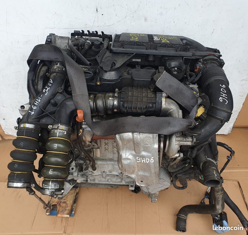 Moteur Peugeot Partner / Citroën Jumpy 1.6hdi 92cv 9hp / 9H06 (image 2)