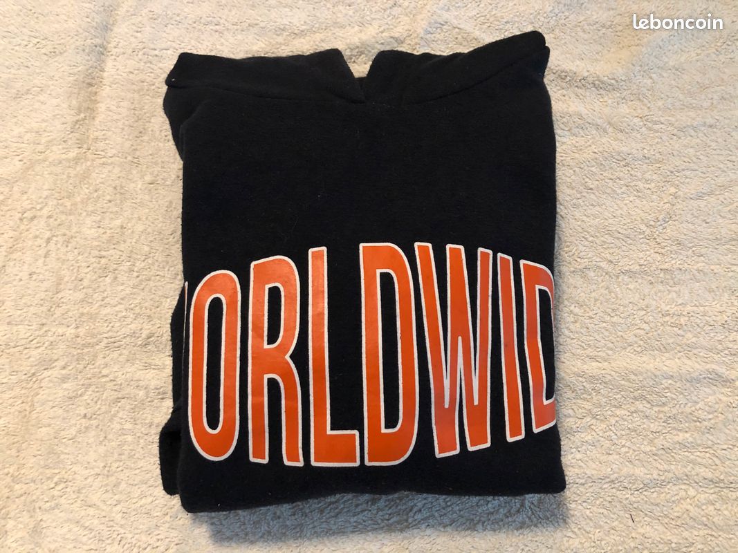 Pull à capuche noir 10 ans - Vêtements