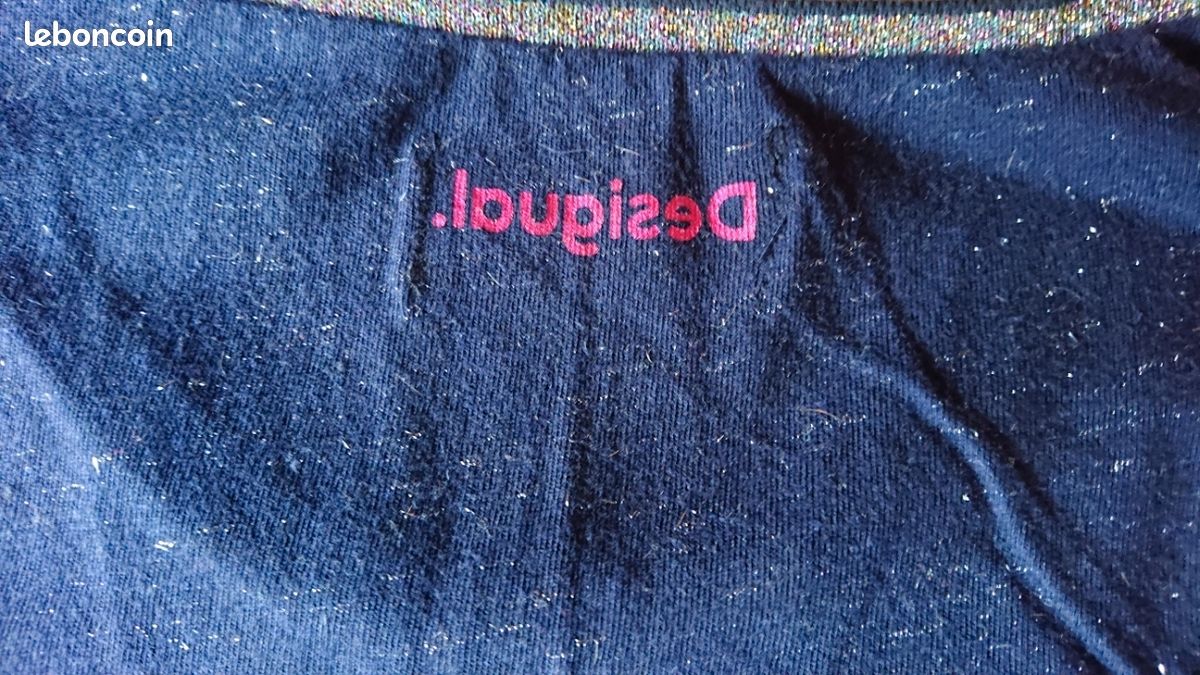 T shirt fille desigual 13 14 ans 158 164 cm (image 7)