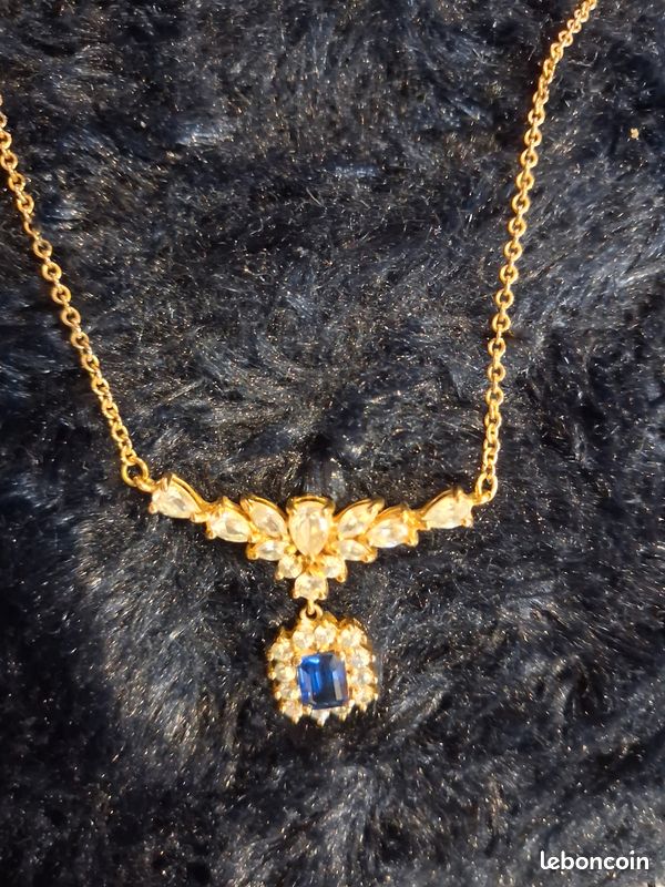 Collier Plaqué Or - Modèle 220-48 - Occasion En Bon état