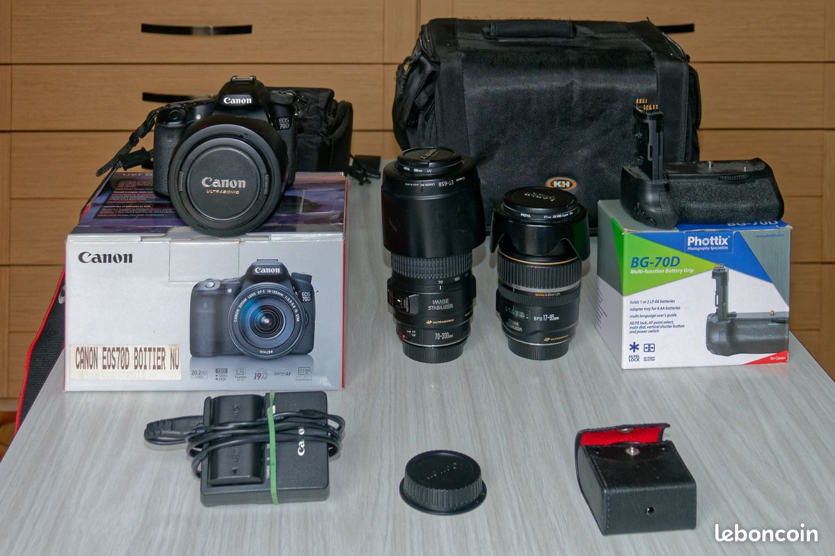 Appareil photo CANNO 70 D - Photo, audio & vidéo