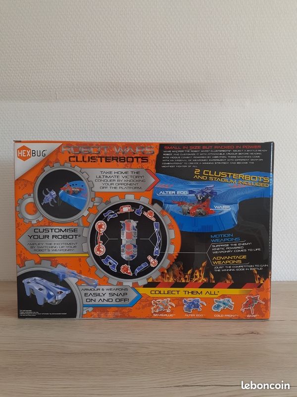 Hexbug robot wars clusterbots stadium arene combat robots neuf en boite - Jeux & Jouets Hexbug robot wars clusterbots stadium arene combat robots neuf en boite - Jeux & Jouets