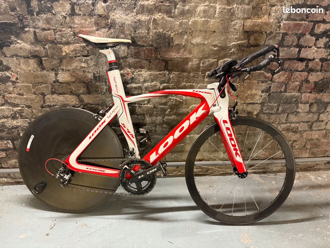 Look 596 – Vélo de contre-la-montre triathlon – Édition Cofidis