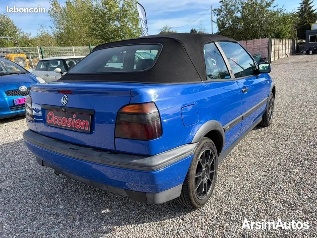 Volkswagen golf 3 cabriolet 1.6 edition karmann (image 7)